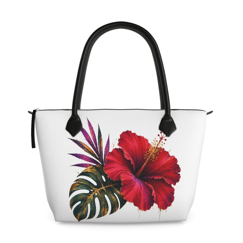 Hibiscus Luxe Everyday Tote