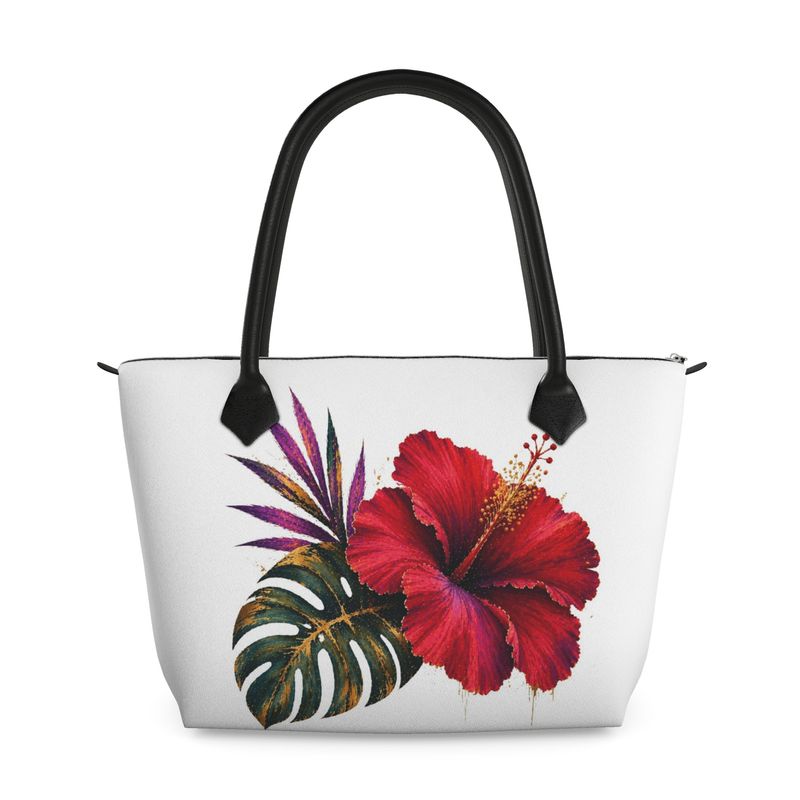 Hibiscus Luxe Everyday Tote