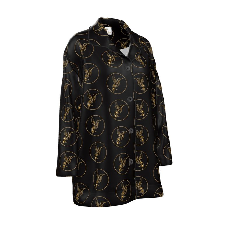 Costa Negra Silk Pajama Shirt