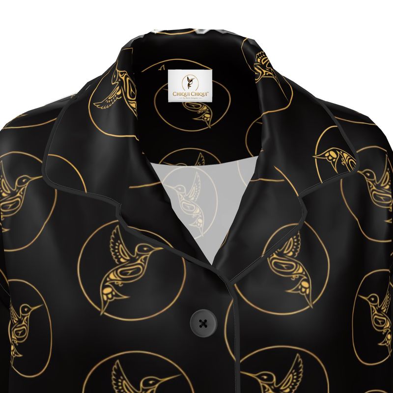 Costa Negra Silk Pajama Shirt