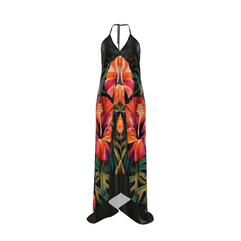 Hibiscus Royale Sunset Dress