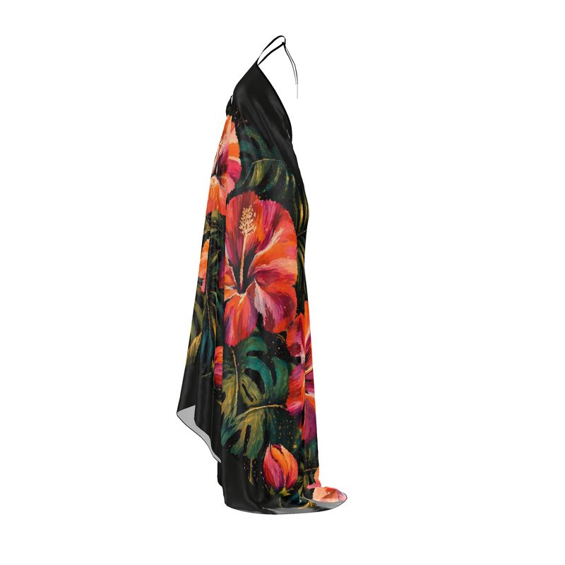 Hibiscus Royale Sunset Dress