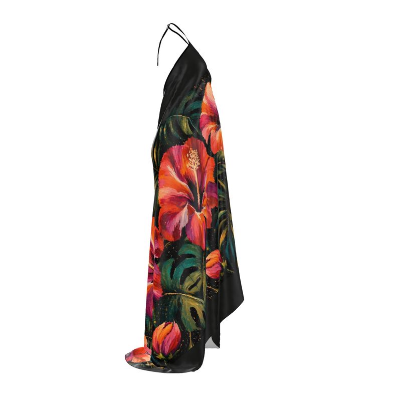 Hibiscus Royale Sunset Dress