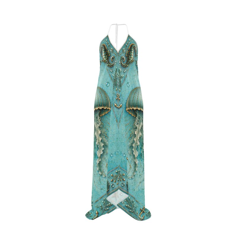 Marea Aguaviva Halter Dress