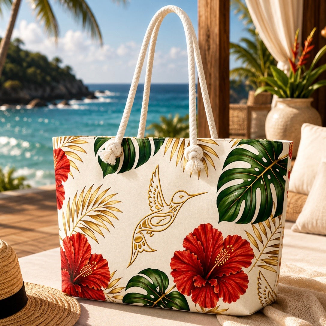 Isla Oro Beach Tote