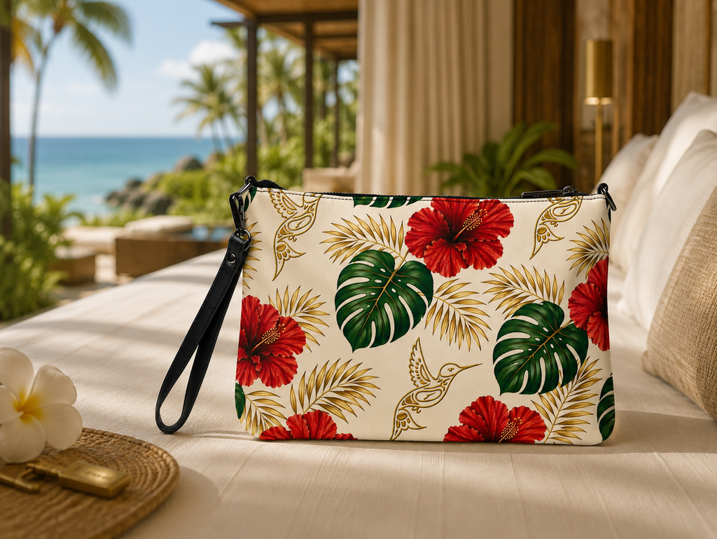 Tropical Luxury All-Over Print Crossbody bag