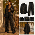 Costa Negra Silk Pajama Shirt