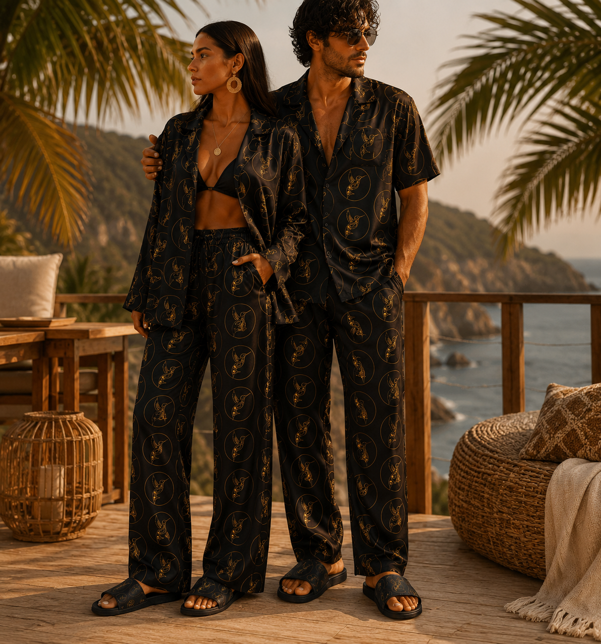 Unisex Costa Negra Resort Slides
