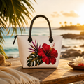 Hibiscus Luxe Everyday Tote