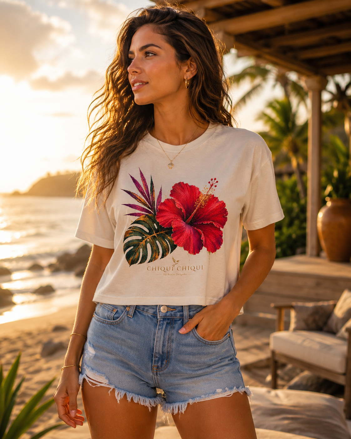 Hibiscus Royale Signature Tee