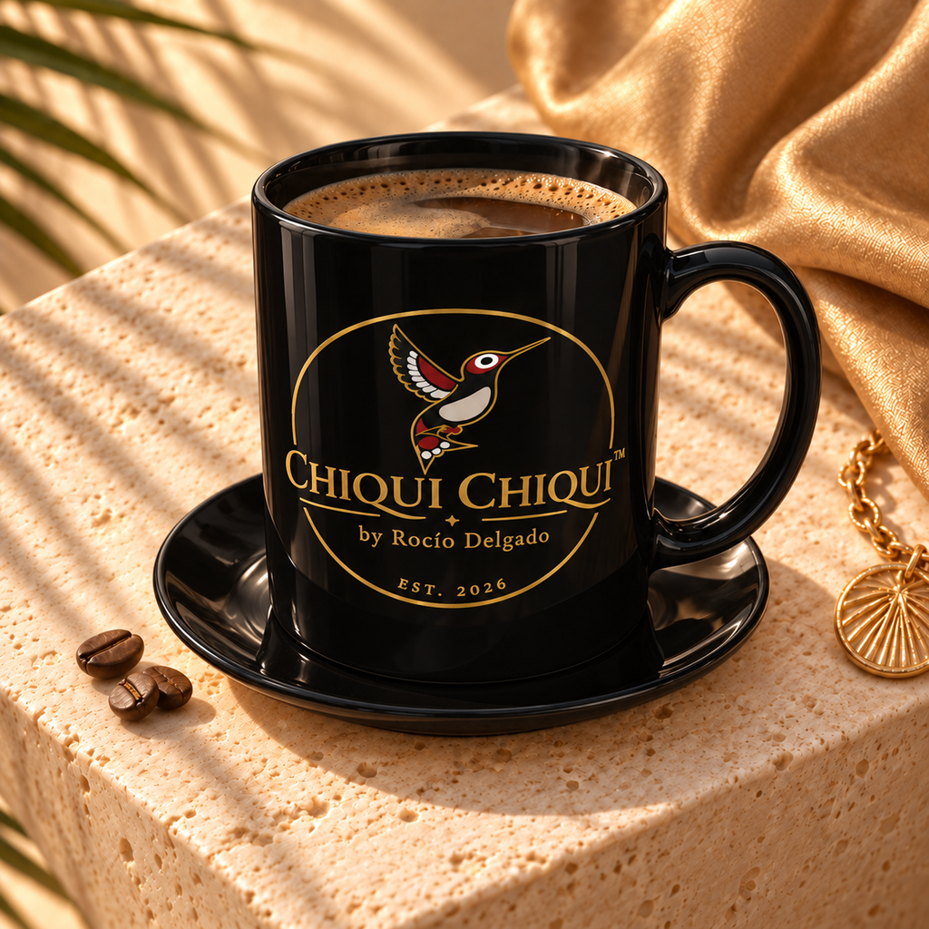 Colibrí Signature Black Mug