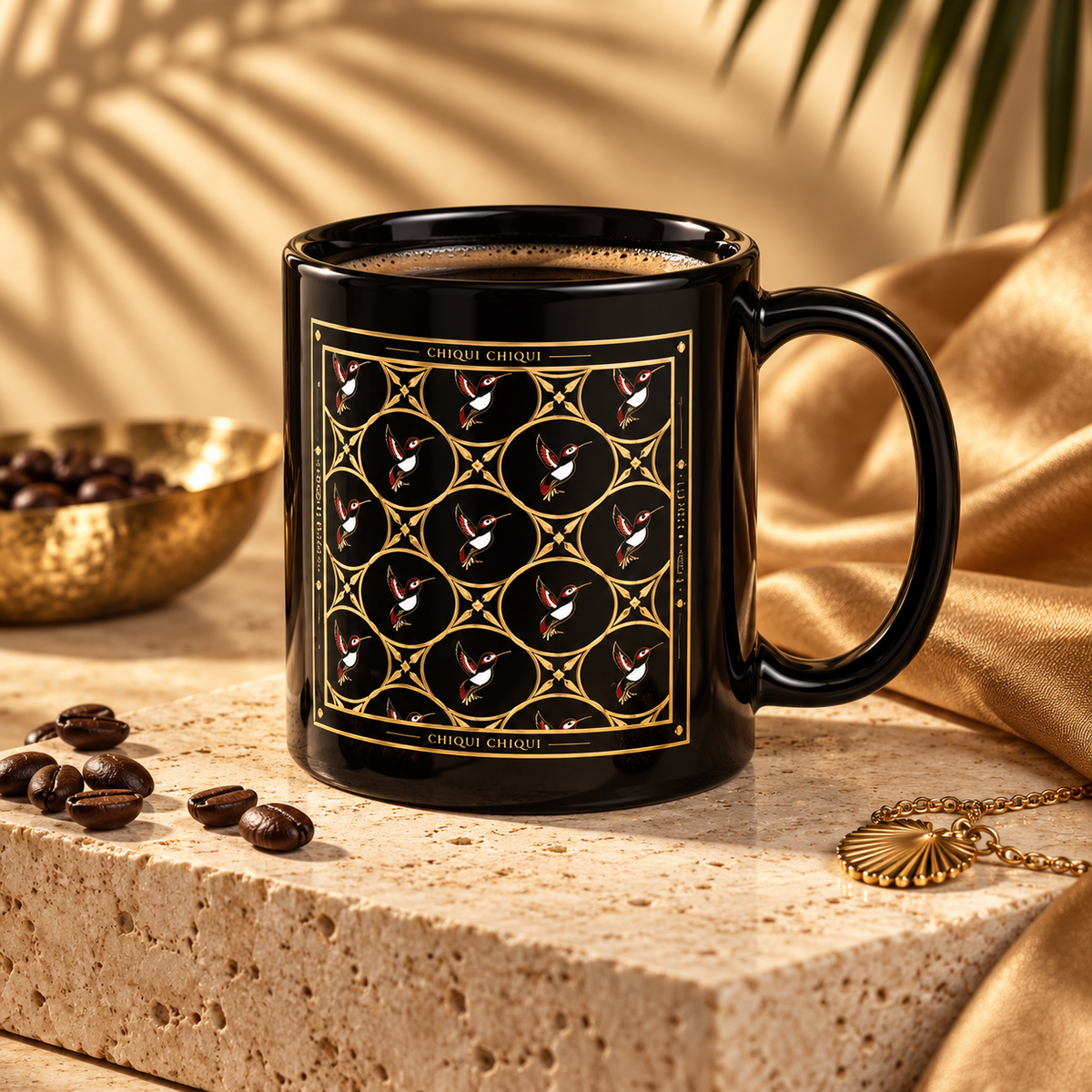 Colibrí Dorado Nativa Mug